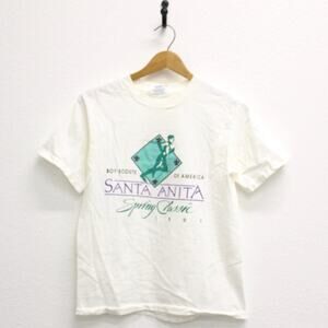 Vintage Boy Scouts of America Santa Anita Spring Classic 1991 T Shirt Small